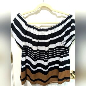 Michael Kors Off the Shoulder Blouse
